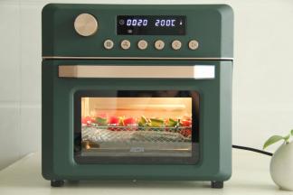 空气炸功能，200度烤14分钟即可。