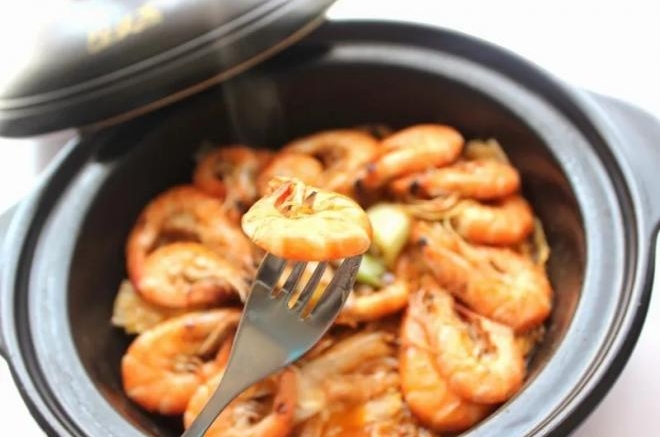 【食谱】干锅白菜虾，香飘四溢