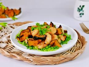 一口气吃一盘，饱饱了。