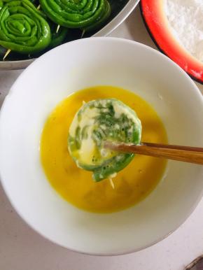 再裹一层蛋液！