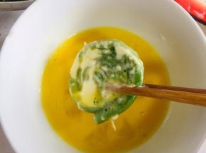 再裹一层蛋液！