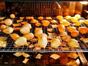 190度烤15分钟即可。