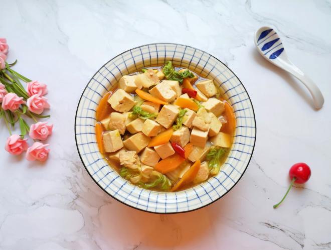 白菜炖豆腐