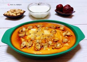 搭配牛奶、大枣、干果一起吃营养丰富极了