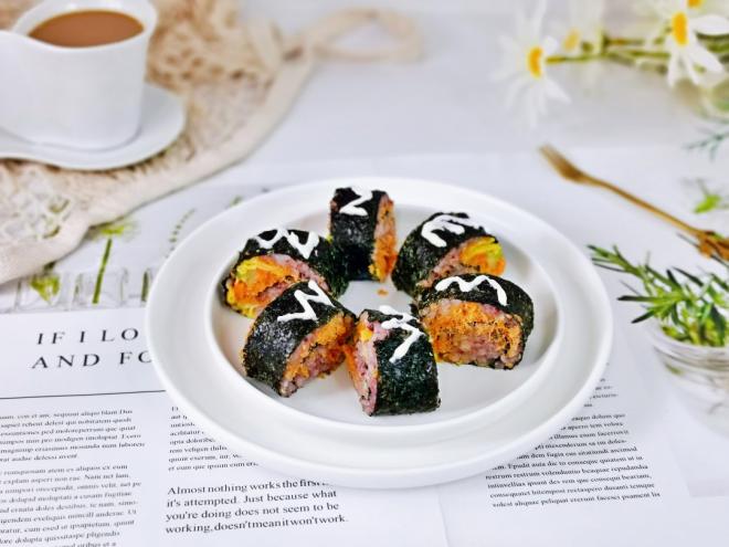 肉松藜麦杂粮寿司