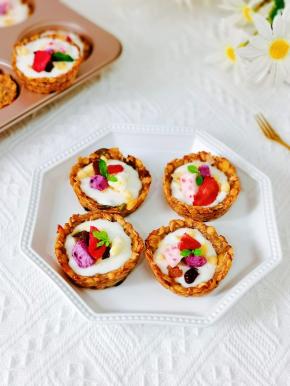 好吃又好看的酸奶杯。