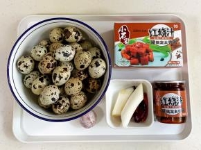 准备好需要的食材。