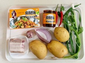 准备好需要的食材。