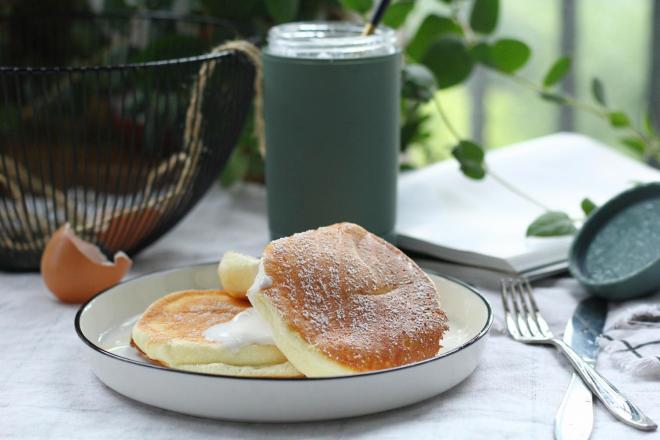 Q弹松软舒芙蕾松饼
