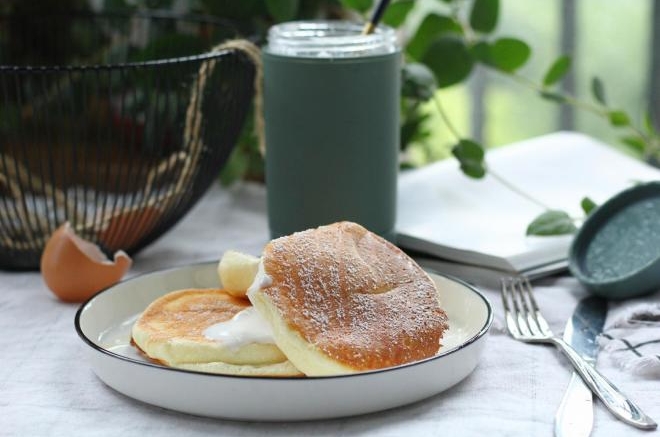 Q弹松软舒芙蕾松饼