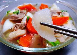 白萝卜入口即化特别爽口