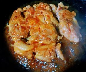 一面入味再煎制另一面