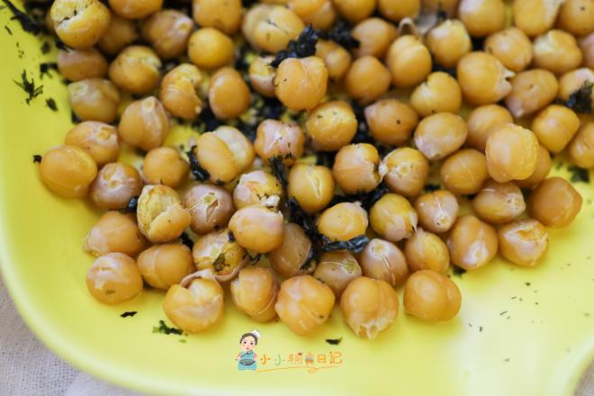 9个月以上辅食紫菜芝麻烤鹰嘴豆