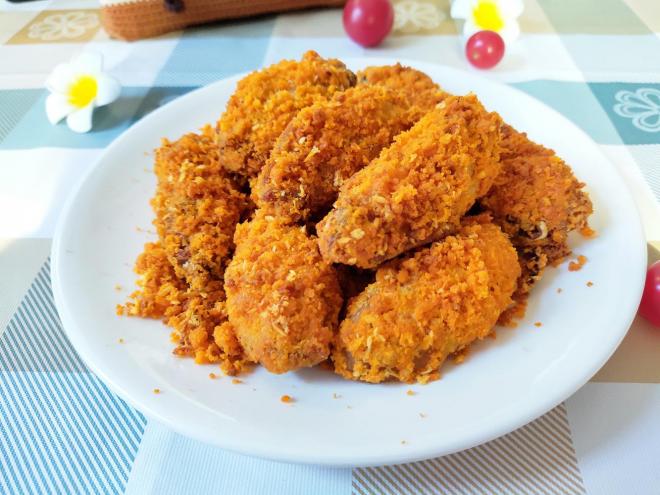 金沙鸡翅（空气炸锅版）