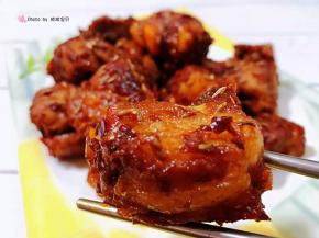 排骨入口香辣适中孜然独特的口感是我最喜欢的味道