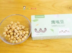鹰嘴豆50g泡发4小时以上，洗净备用，泡发好大概是100g