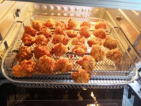 空炸至表面金黄即可