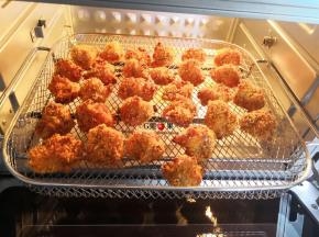 空炸至表面金黄即可