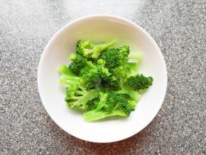 过一下凉水捞出备用。