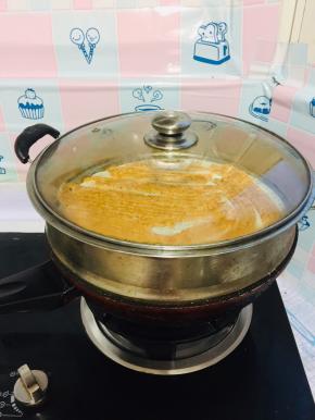 水开，上锅大火蒸15分钟即可！