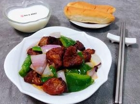 猪肝入口香浓唇齿留香回味无穷