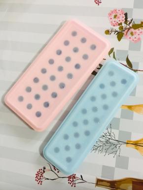 盖上盖子，放在冰箱冷冻一晚上！