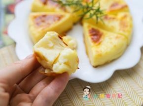 如果没有烤箱凝固切块后直接吃就可以也很美味