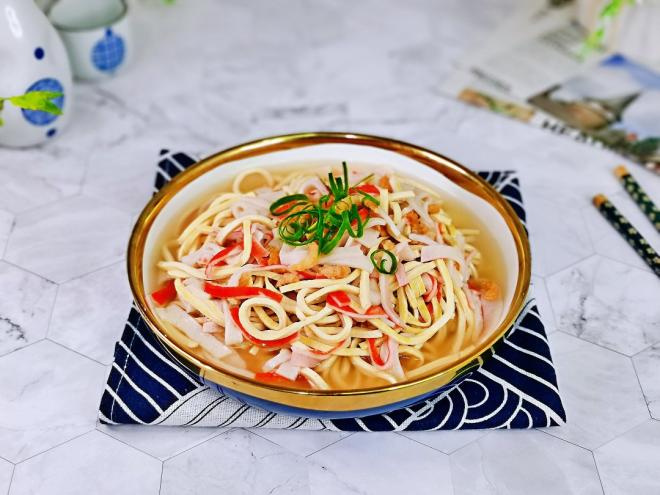 蟹肉虾米煮干丝