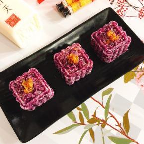 装盘，撒上适量的糖桂花即可享受美食啦！