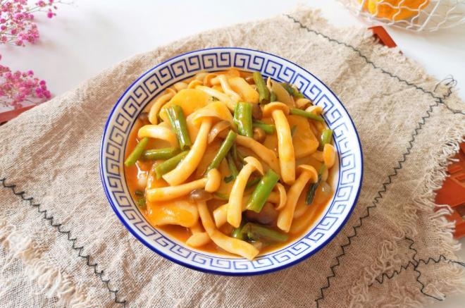 菌菇炒年糕