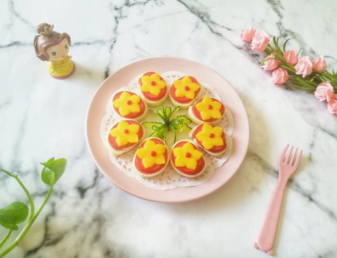 香肠芝士烤馍片