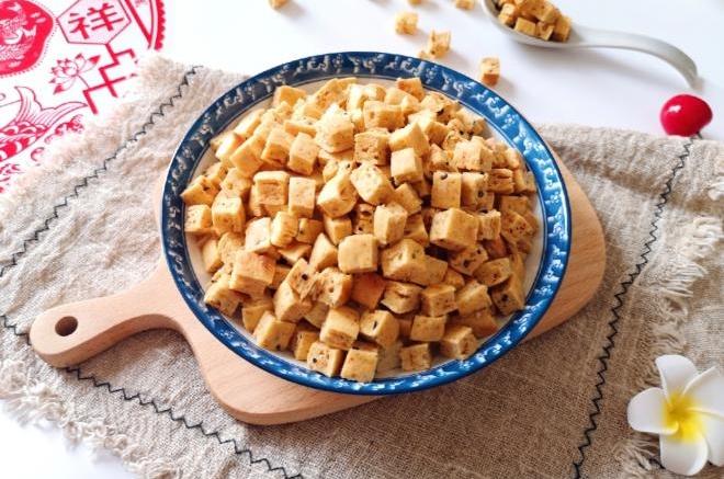 香酥棋子馍