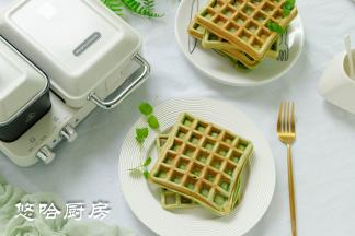 非常松软的华夫饼，口感非常棒，做早餐或下午茶都很好。