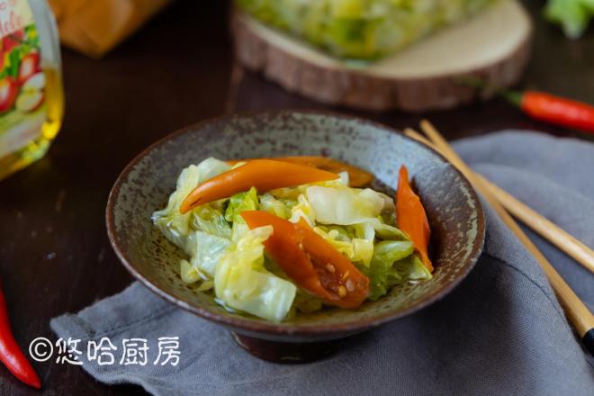 一夜渍的酸甜泡菜