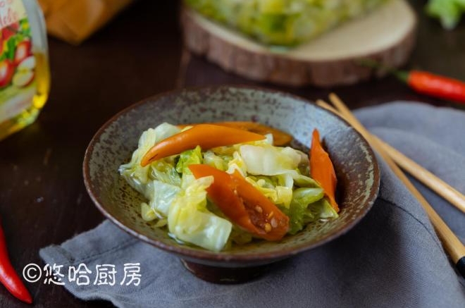 一夜渍的酸甜泡菜