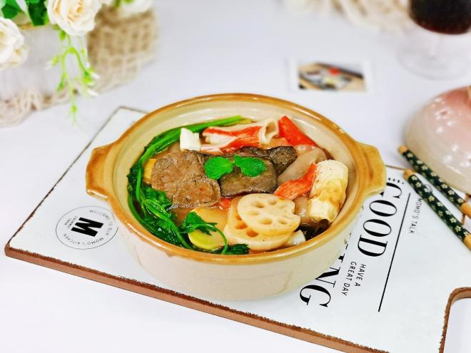 香辣臭豆腐海鲜火锅