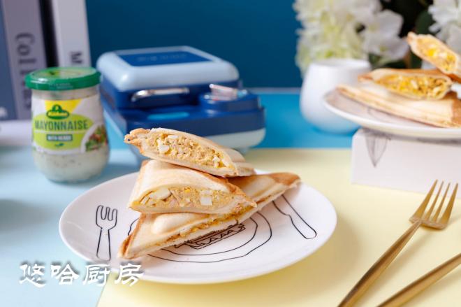 金枪鱼鸡蛋三明治