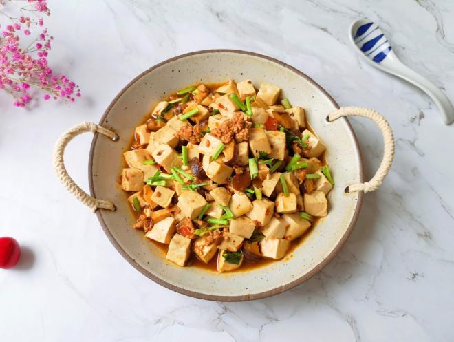 香菇肉末豆腐