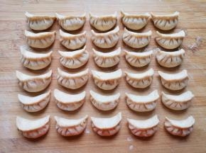 看一下包好的成品。