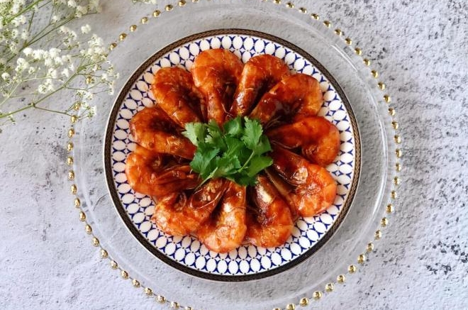 好吃到吮指的油焖大虾