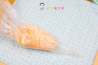 装入裱花袋这样很容易酿进去