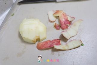 苹果去皮切块