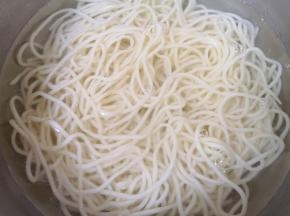 盛出过一下凉水。
