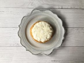 用同样的方法，红薯泥上盖一层山药泥。