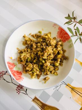 四个茄子脱水后就只剩下这么一点点了！