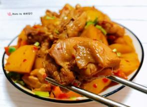 鸡腿肉肉入口香浓中带有辣味的感觉太棒了