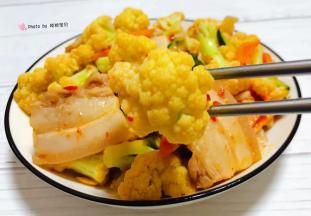 花菜入口清脆爽口