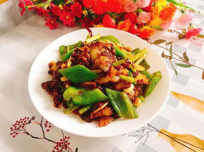 青椒豆豉炒肉