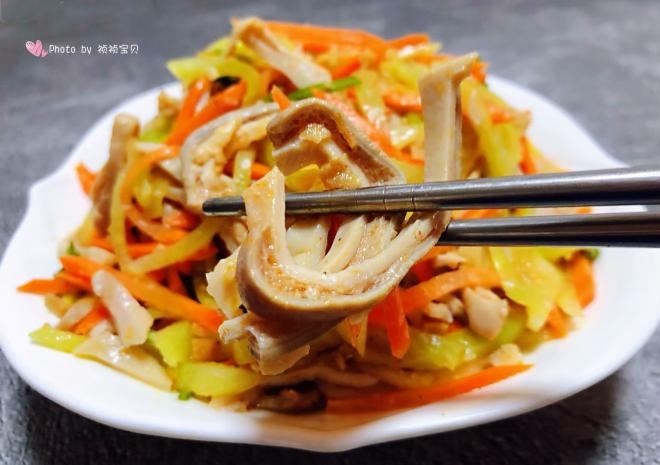 麻辣猪肚拌莴笋丝