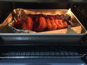 再次放入烤箱，上下火190度烤10分钟即可！



